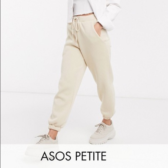 asos petite oversized joggers